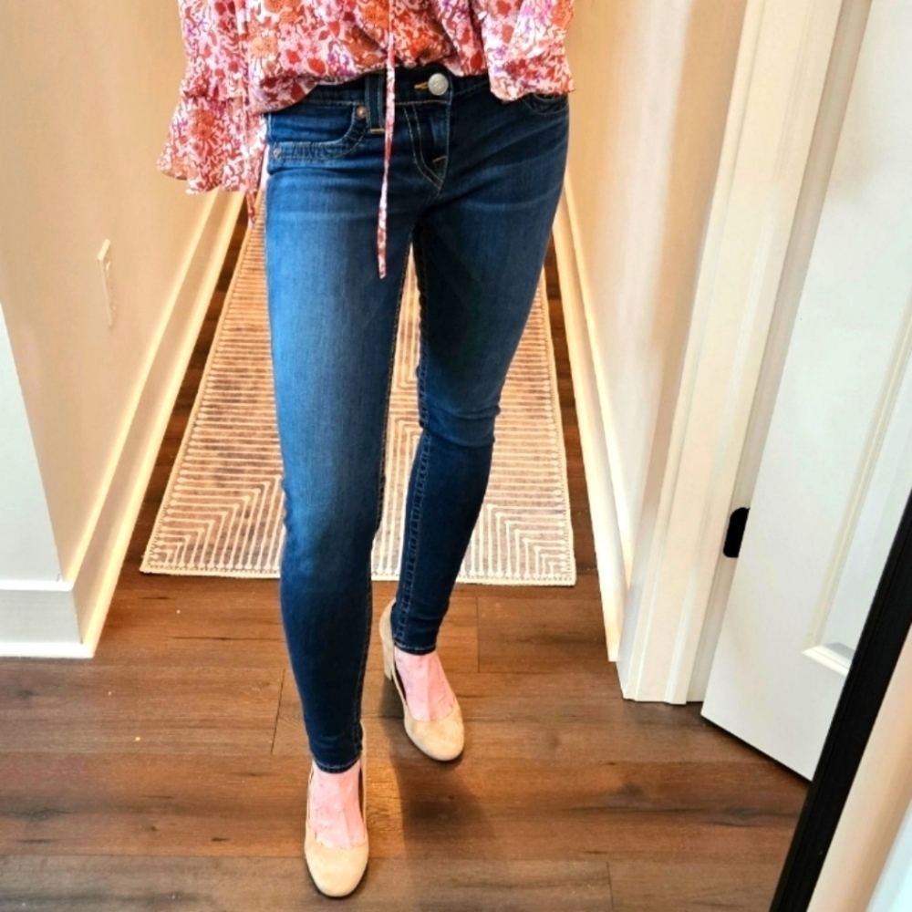 True Religion Low Rise Skinny CASEY - SIZE 27